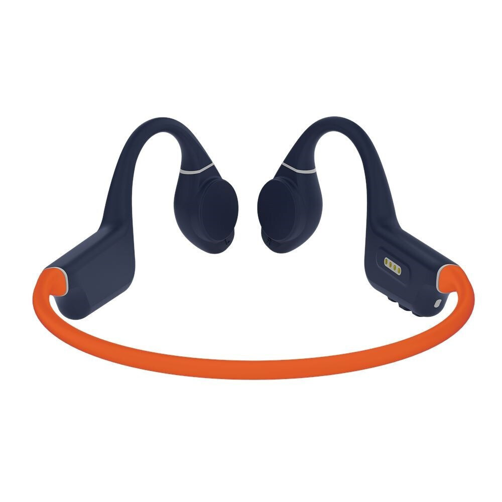 Creative Outlier Free Pro+ Bone Conduction Bluetooth Handsfree Ακουστικά με Αντοχή στον Ιδρώτα Midnight Blue / Fiery Orange - Image 3