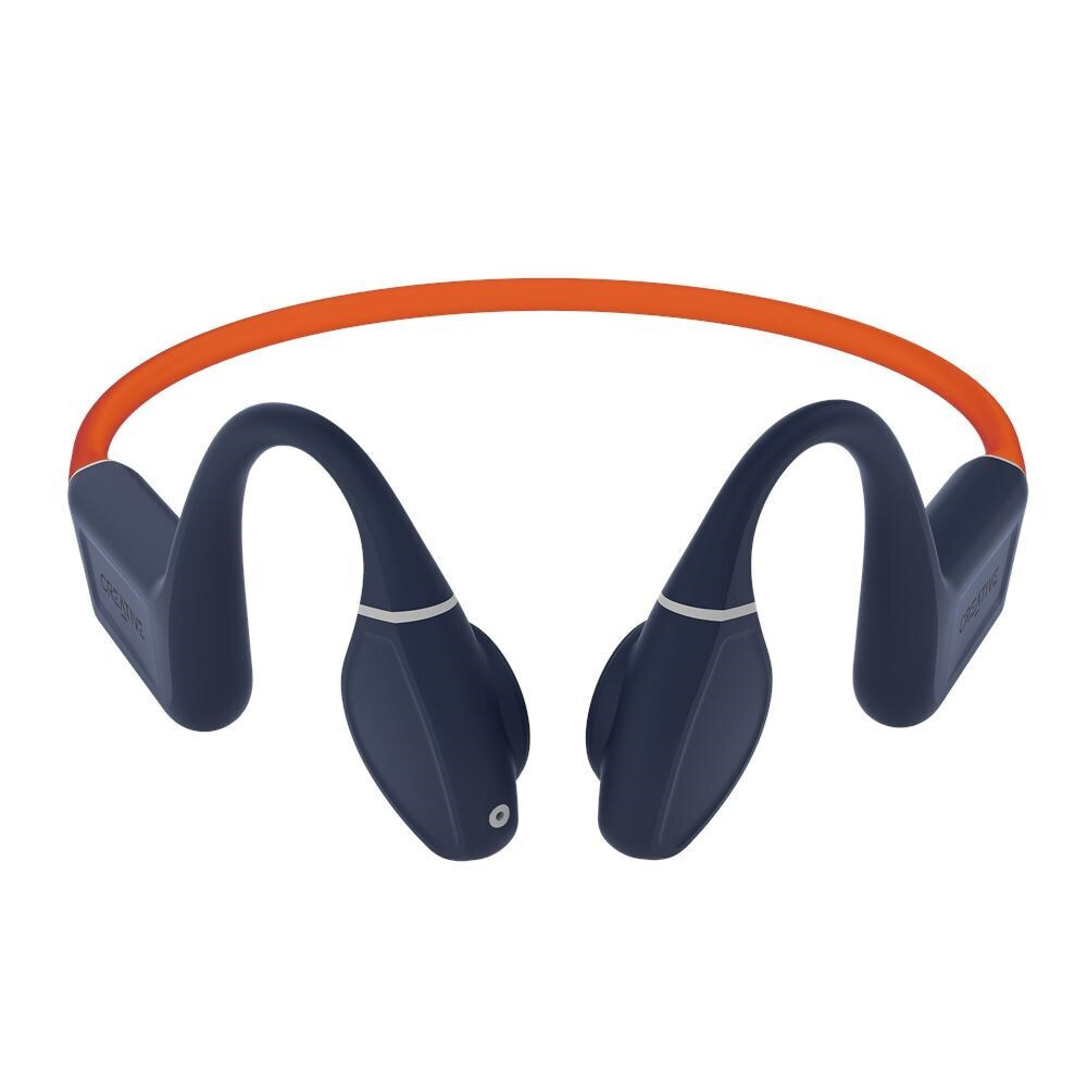 Creative Outlier Free Pro+ Bone Conduction Bluetooth Handsfree Ακουστικά με Αντοχή στον Ιδρώτα Midnight Blue / Fiery Orange - Image 5