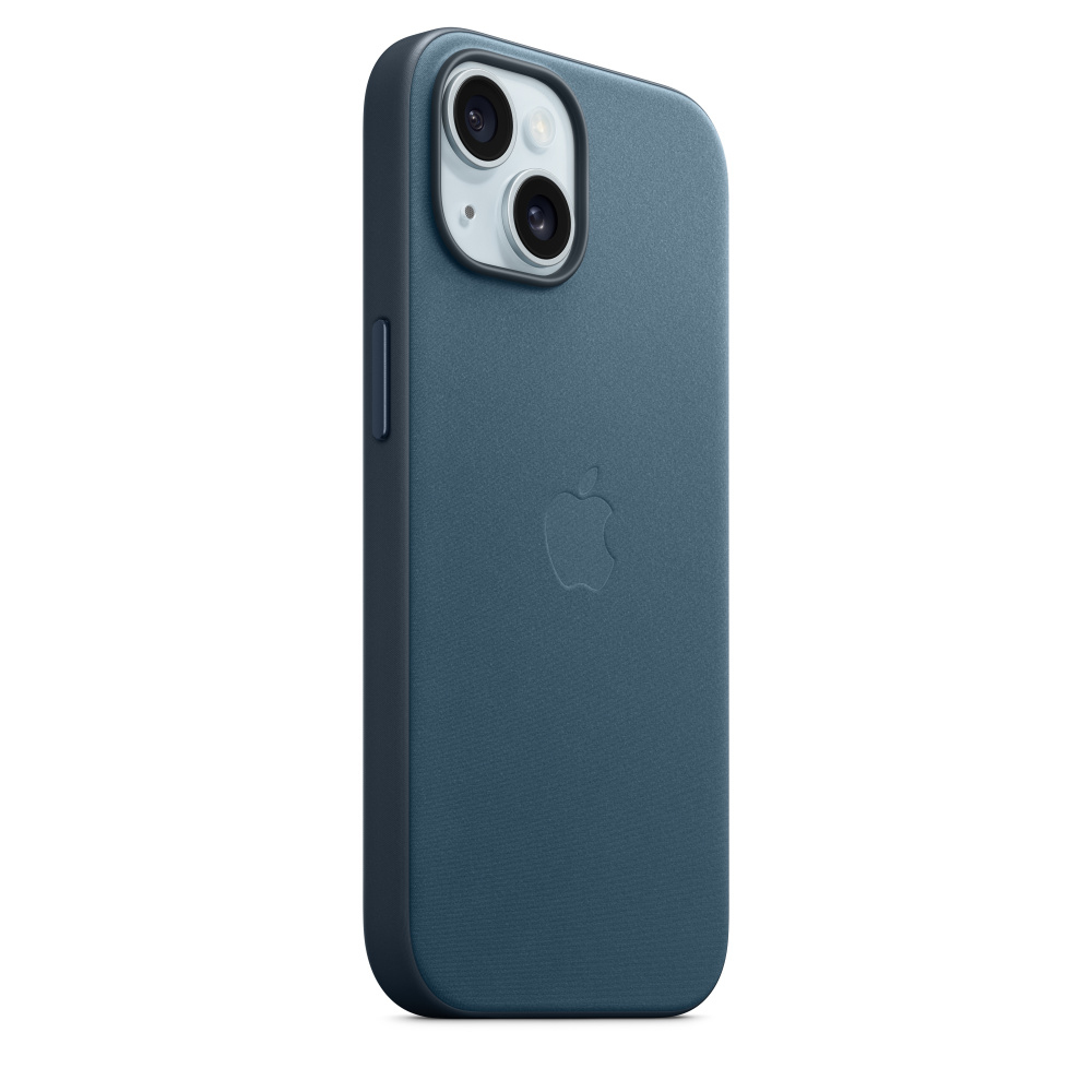 Apple Finewoven Back Cover Υφασμάτινο Μπλε (iPhone 15) MT3G3ZM/A - Image 2