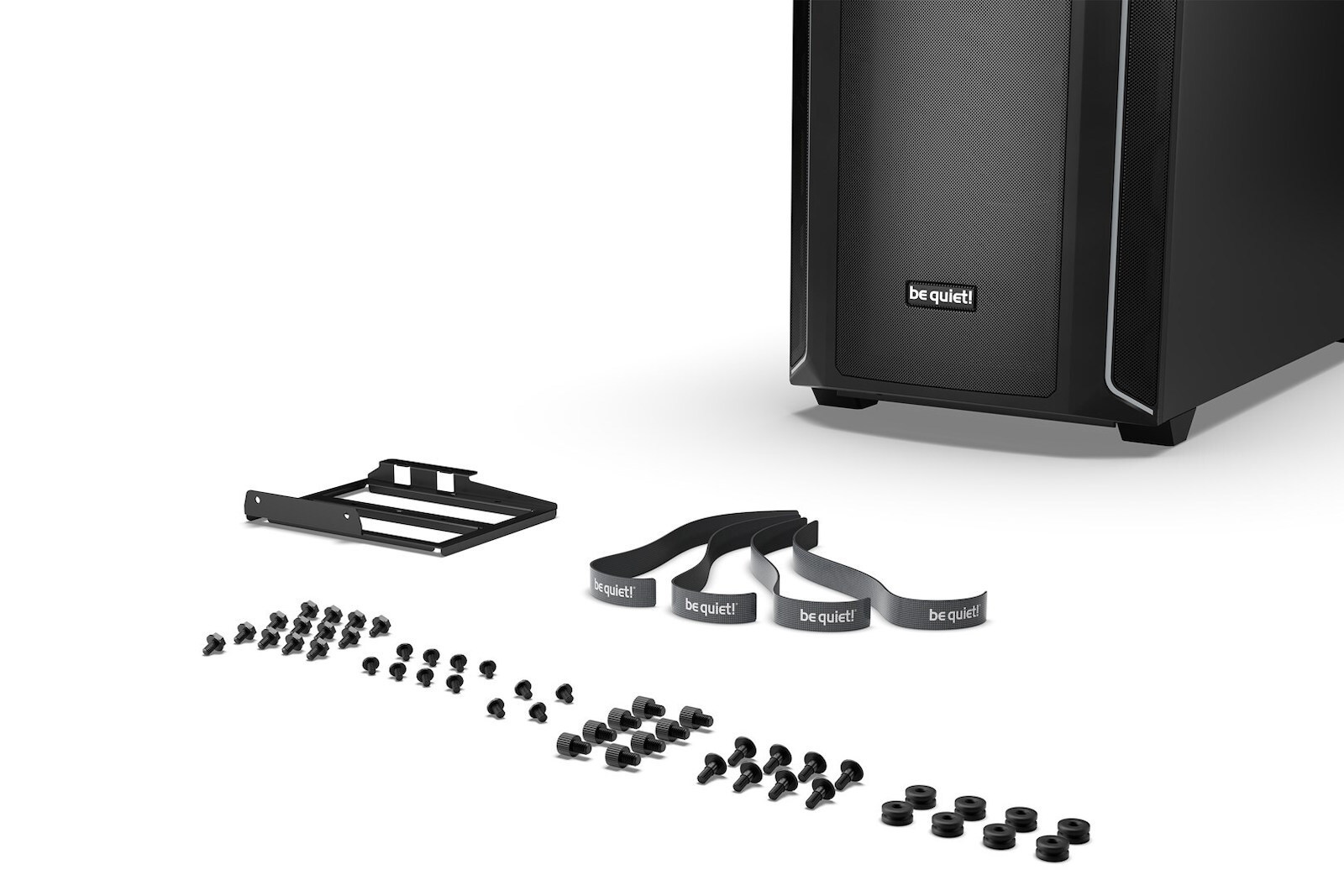 Be Quiet Shadow Base 800 DX Gaming Midi Tower Κουτί Υπολογιστή με Πλαϊνό Παράθυρο και RGB Φωτισμό Μαύρο - Image 5
