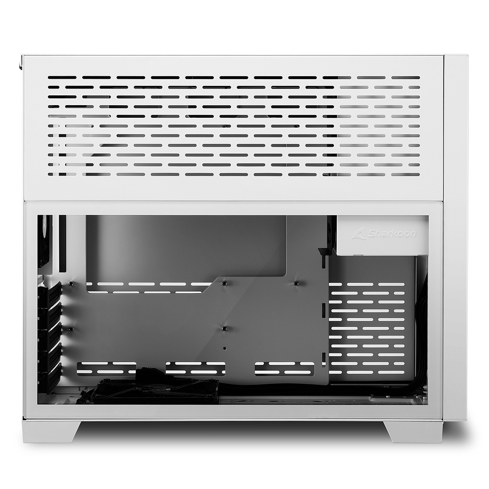 Sharkoon MS-Y1000 Midi Tower Κουτί Υπολογιστή με Πλαϊνό Παράθυρο Λευκό - Image 4