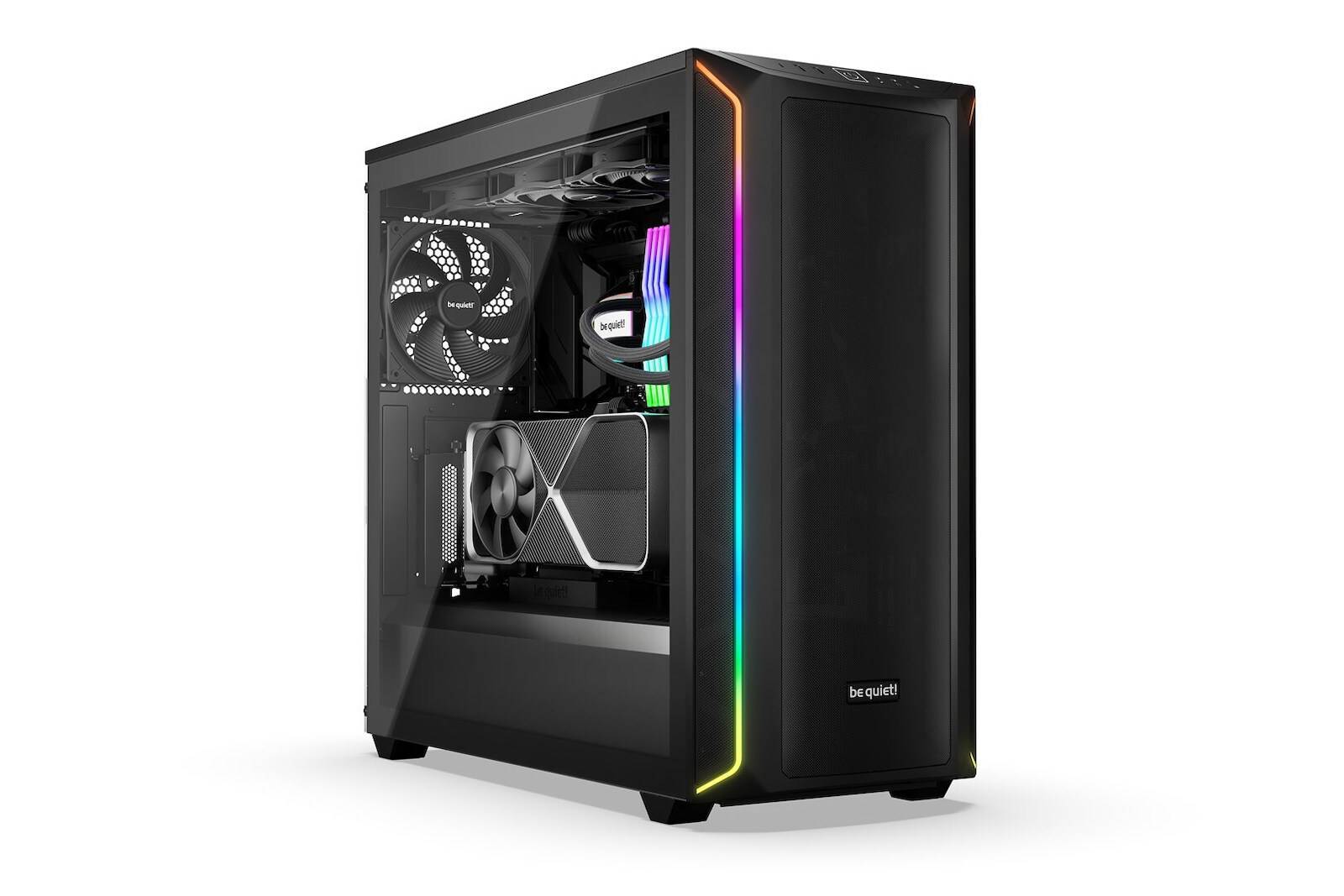 Be Quiet Shadow Base 800 DX Gaming Midi Tower Κουτί Υπολογιστή με Πλαϊνό Παράθυρο και RGB Φωτισμό Μαύρο - Image 11