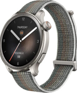 Amazfit Balance Aluminium 46mm Αδιάβροχο Smartwatch με Παλμογράφο (Sunset Grey)