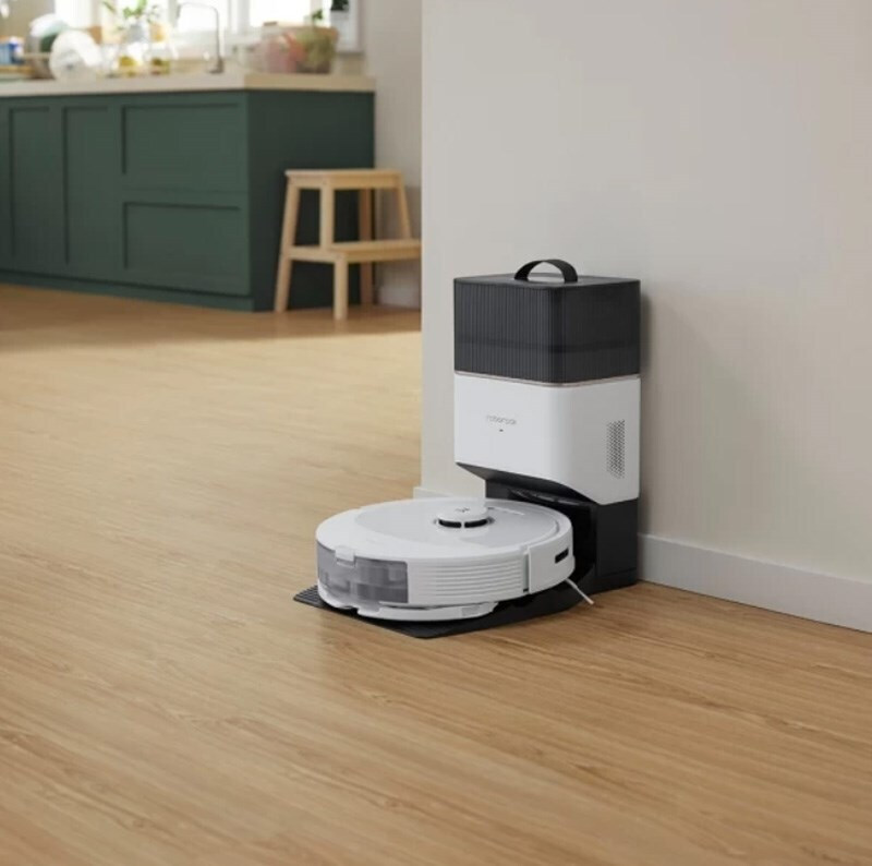 Roborock Q8 Max+ Σκούπα Ρομπότ για Σκούπισμα & Σφουγγάρισμα με Χαρτογράφηση και Wi-Fi Λευκή - Image 7