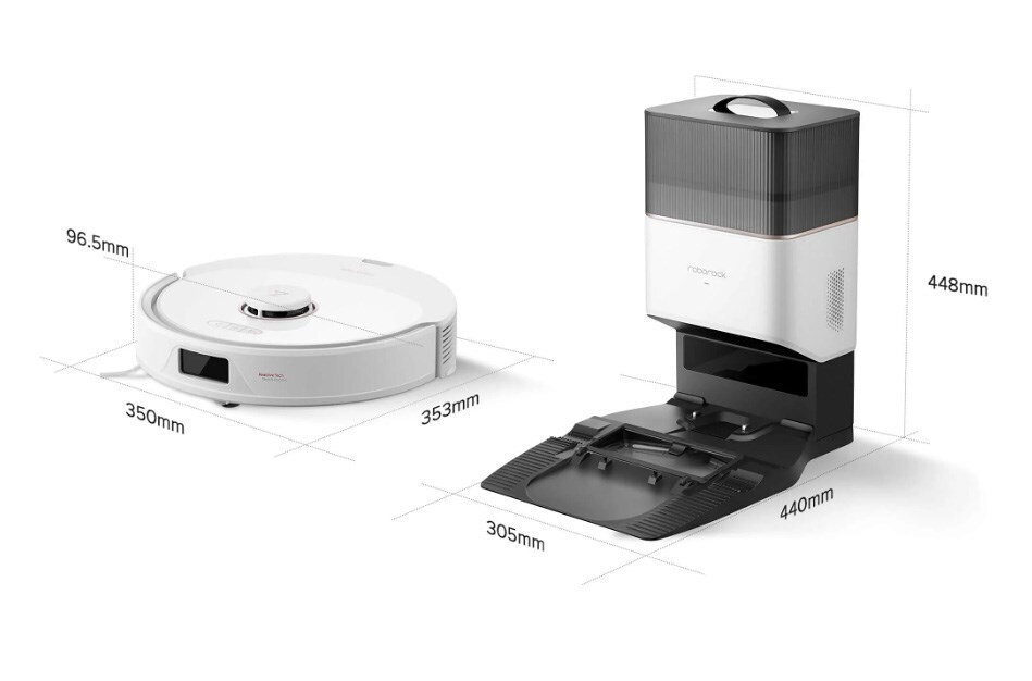 Roborock Q8 Max+ Σκούπα Ρομπότ για Σκούπισμα & Σφουγγάρισμα με Χαρτογράφηση και Wi-Fi Λευκή - Image 8