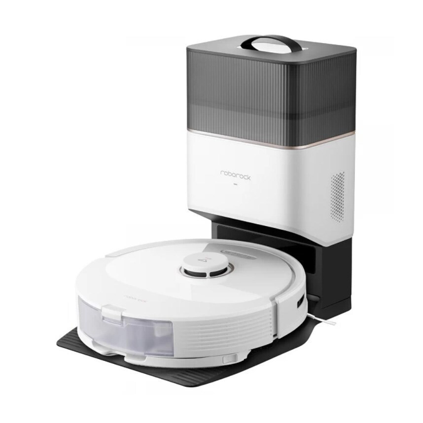 Roborock Q8 Max+ Σκούπα Ρομπότ για Σκούπισμα & Σφουγγάρισμα με Χαρτογράφηση και Wi-Fi Λευκή - Image 10