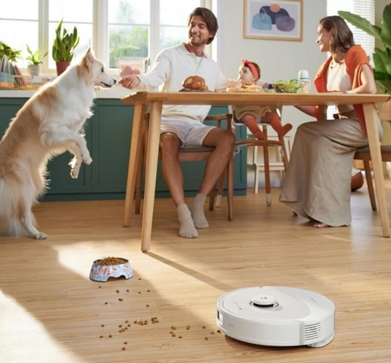 Roborock Q8 Max Σκούπα Ρομπότ για Σκούπισμα & Σφουγγάρισμα με Χαρτογράφηση και Wi-Fi Λευκή - Image 4