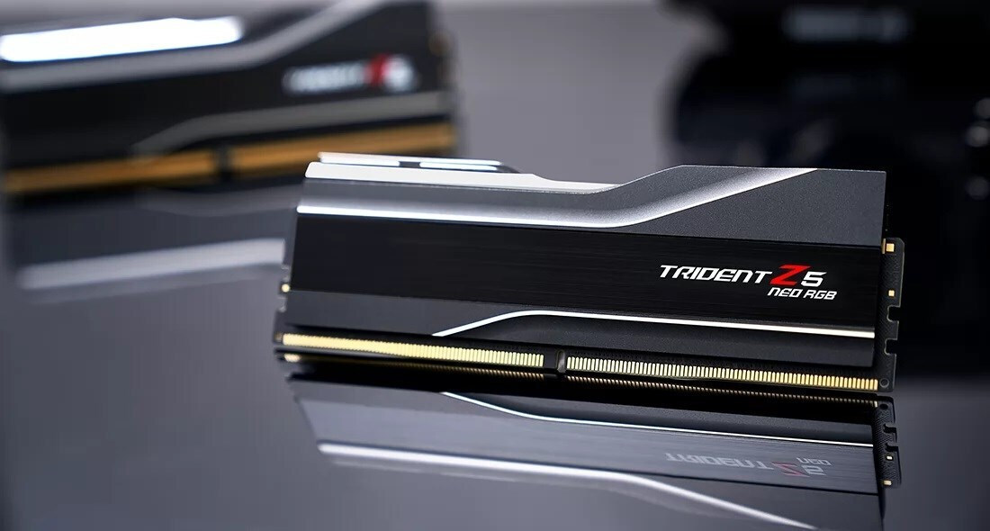 G.Skill Trident Z5 Neo RGB DDR5 32GB RAM με 2x16GB Modules και Ταχύτητα 6400 για Desktop F5-6400J3239G16GX2-TZ5NR - Image 7