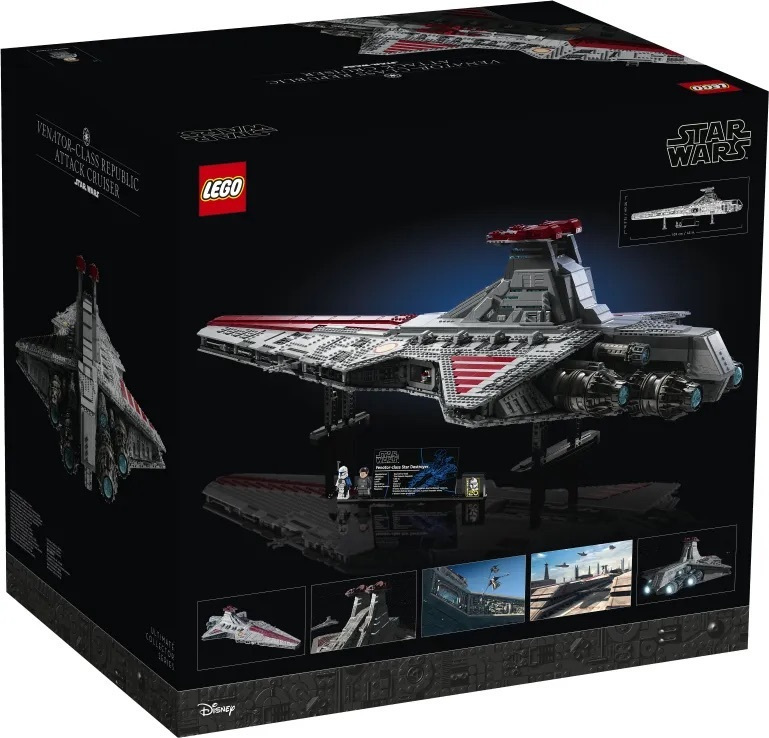 LEGO Star Wars Venator-class Republic Attack Cruiser για 18+ Ετών 5374τμχ 75367 - Image 10