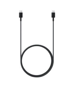 Alternative view of Samsung USB 2.0 Cable USB-C male - USB-C 60W Μαύρο 1.8m (EP-DX310JBEGEU) Bulk