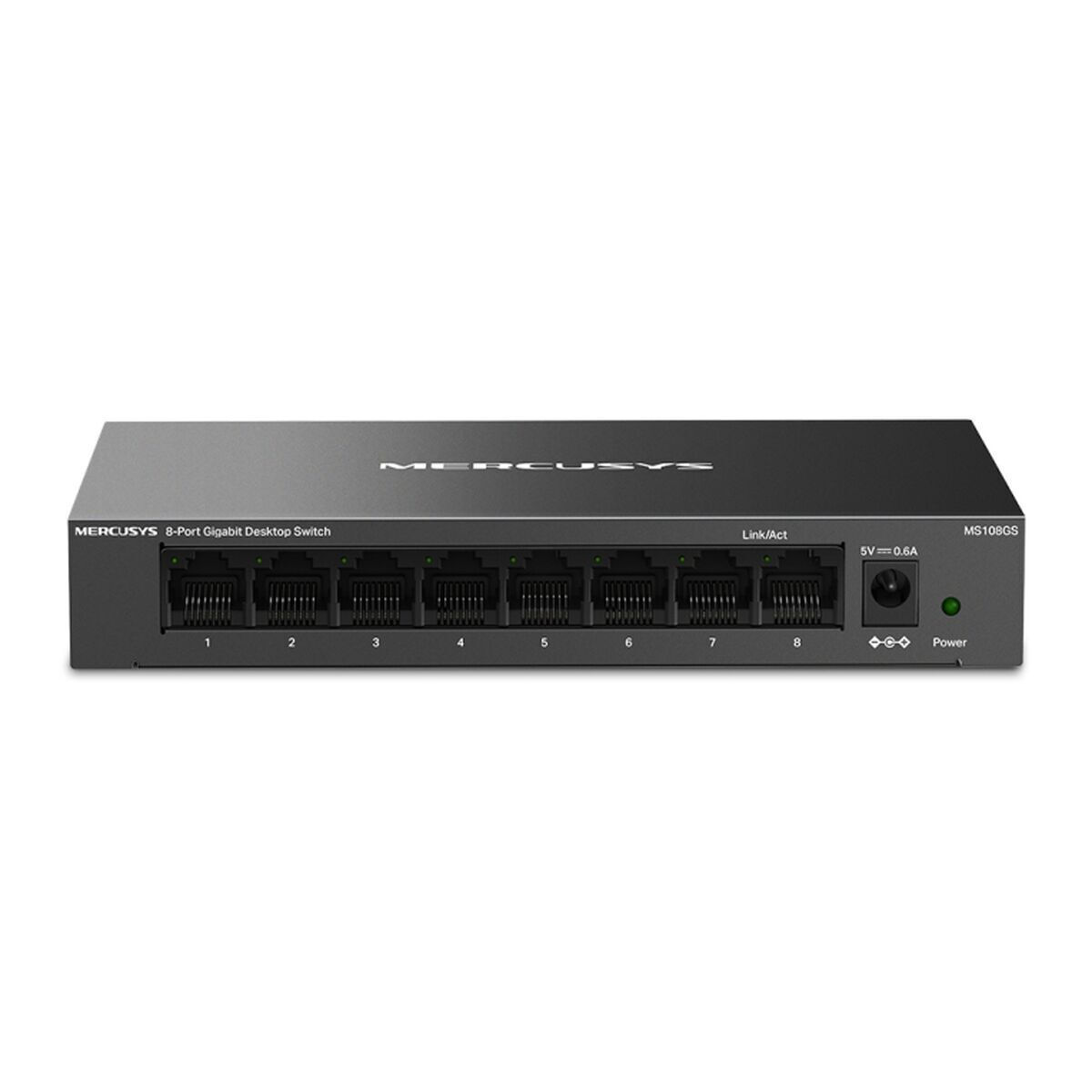 Mercusys MS108GS v1 Unmanaged L2 Switch με 8 Θύρες Gigabit (1Gbps) Ethernet