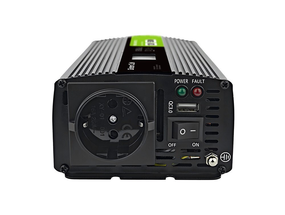 Green Cell Inverter Αυτοκινήτου Καθαρού Ημιτόνου για 12V DC 500W/10000W - Image 11