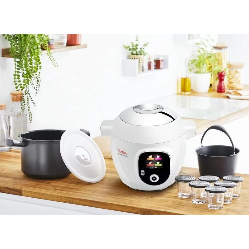 Tefal Cook4me+ CY851130 Πολυμάγειρας 1600W με Χωρητικότητα 6lt Λευκός - Image 6