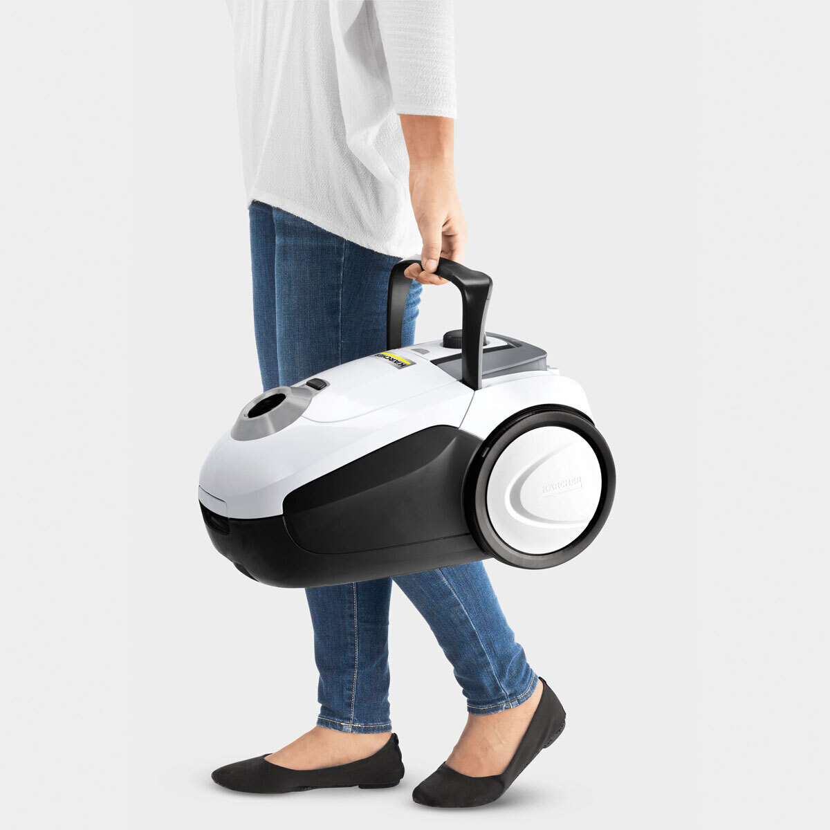 Karcher VC 2 Ηλεκτρική Σκούπα 700W με Σακούλα 2.8lt Λευκή - Image 6