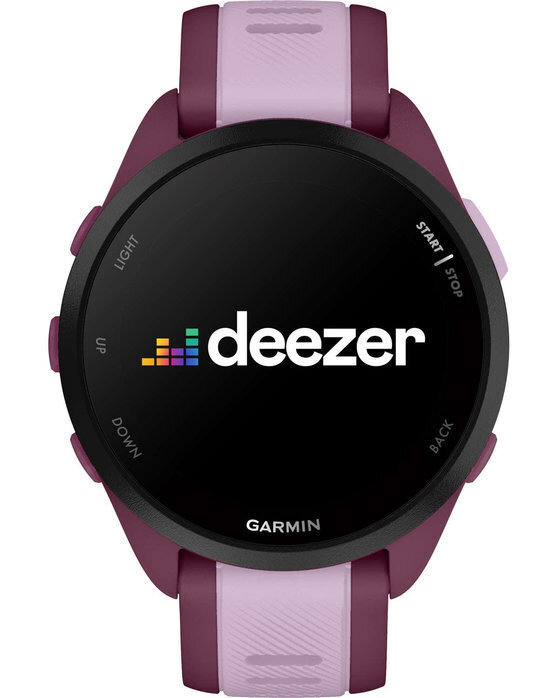 Garmin Forerunner 165 Music 43mm Αδιάβροχο Smartwatch με Παλμογράφο (Berry/Lilac) - Image 6