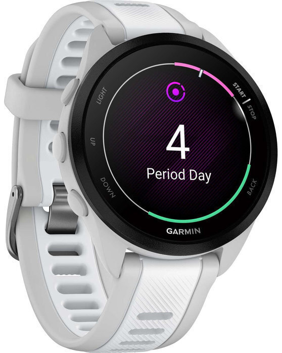 Garmin Forerunner 165 Music 43mm Αδιάβροχο Smartwatch με Παλμογράφο (Mist Gray/Whitestone) - Image 4