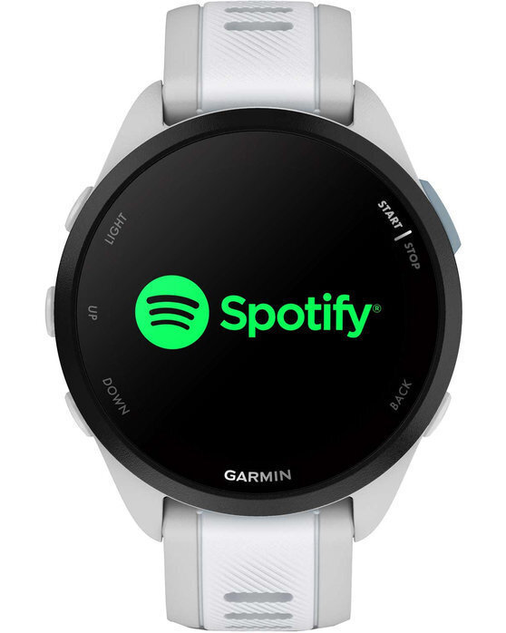 Garmin Forerunner 165 Music 43mm Αδιάβροχο Smartwatch με Παλμογράφο (Mist Gray/Whitestone) - Image 5