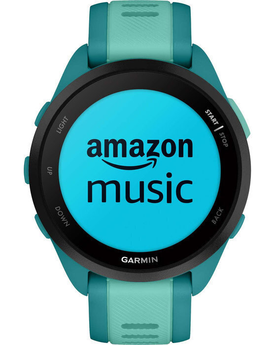 Garmin Forerunner 165 Music 43mm Αδιάβροχο Smartwatch με Παλμογράφο (Turquoise/Aqua) - Image 5
