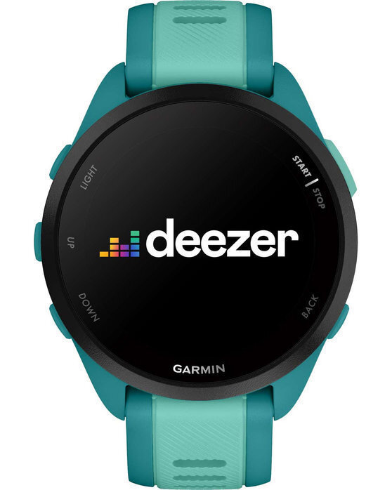 Garmin Forerunner 165 Music 43mm Αδιάβροχο Smartwatch με Παλμογράφο (Turquoise/Aqua) - Image 6