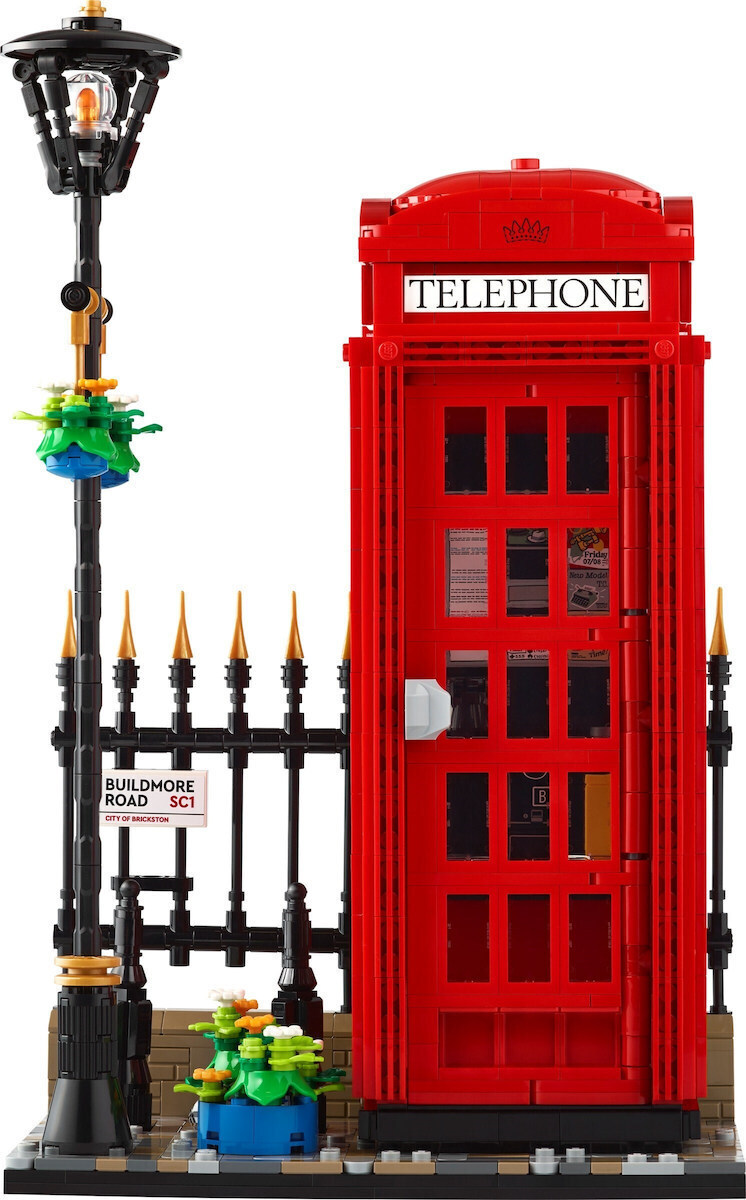 LEGO Ideas Red London Telephone Box για 18+ Ετών 1460τμχ 21347 - Image 2