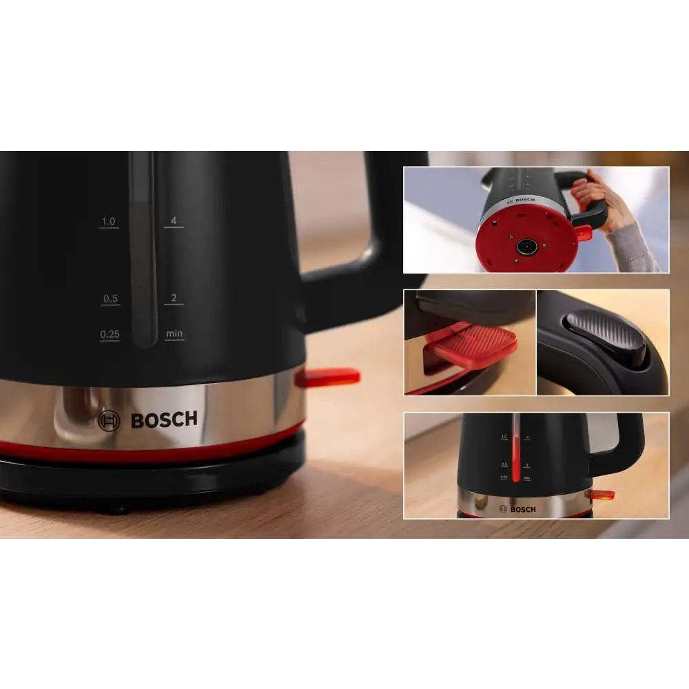 Bosch MyMoment Βραστήρας 1.7lt 2400W Μαύρος - Image 10