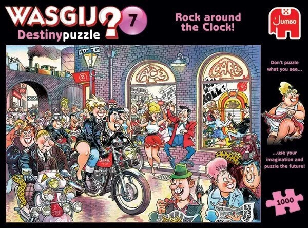 Wasgij Destiny - Rock around the Clock 2D 1000pcs (81929) - Image 2