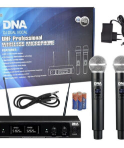 DNA Dj Dual Σετ Ασύρματο Μικρόφωνο Χειρός για Φωνητικά