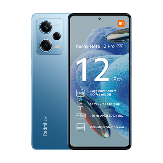Xiaomi Redmi Note 12 Pro NFC 5G Dual SIM (8/256GB) Frosted Blue - Image 5