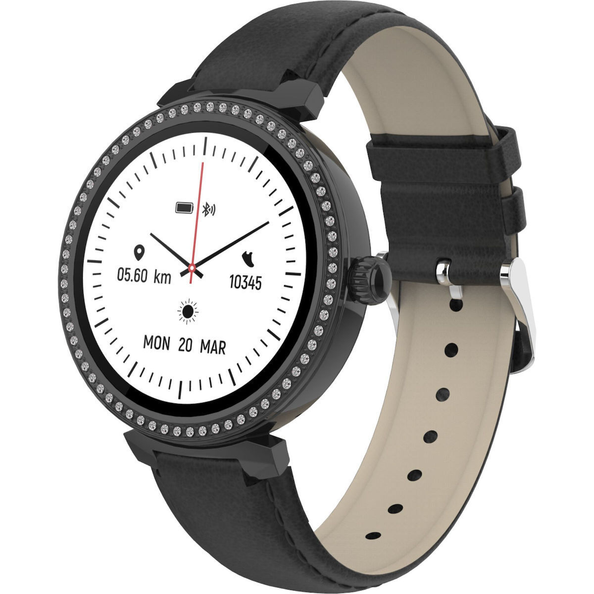 Denver SWC-342 Smartwatch με Παλμογράφο (Μαύρο) - Image 2