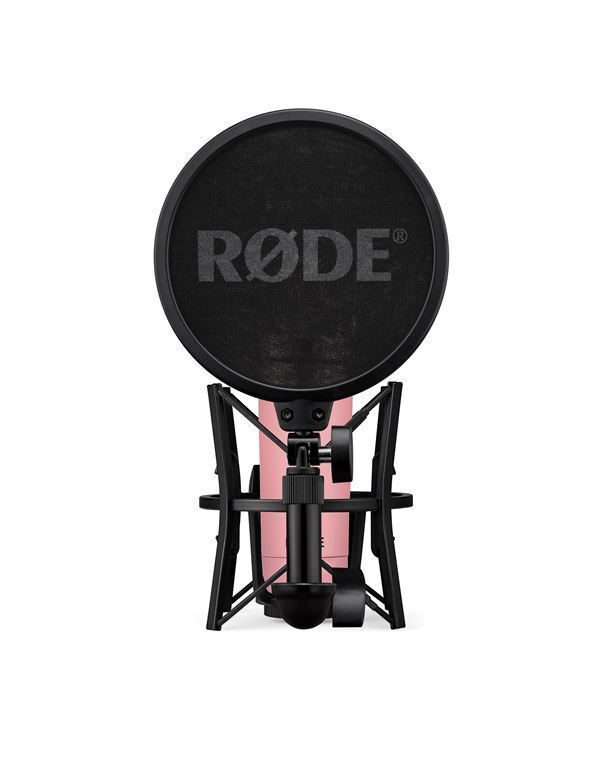 Rode NT-1 Signature Series Πυκνωτικό Μικρόφωνο XLR Shock Mounted για Φωνητικά σε Ροζ Χρώμα - Image 5