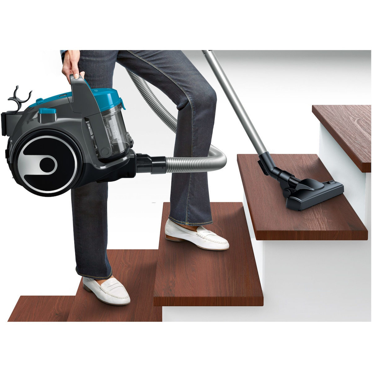 Bosch BGS05X240 Ηλεκτρική Σκούπα 700W με Κάδο 1.5lt Μπλε - Image 8