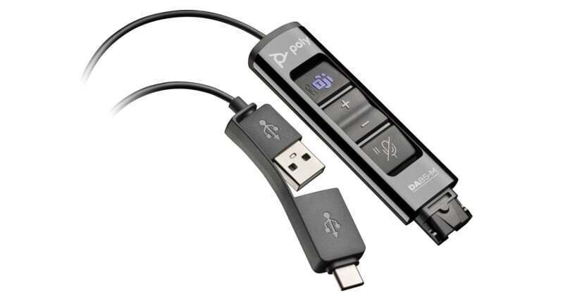 HP Poly Da85M Teams Certified USB to Qd Smart Digital Καλώδιο Quick Disconnect (QD) (786C8AA) - Image 2