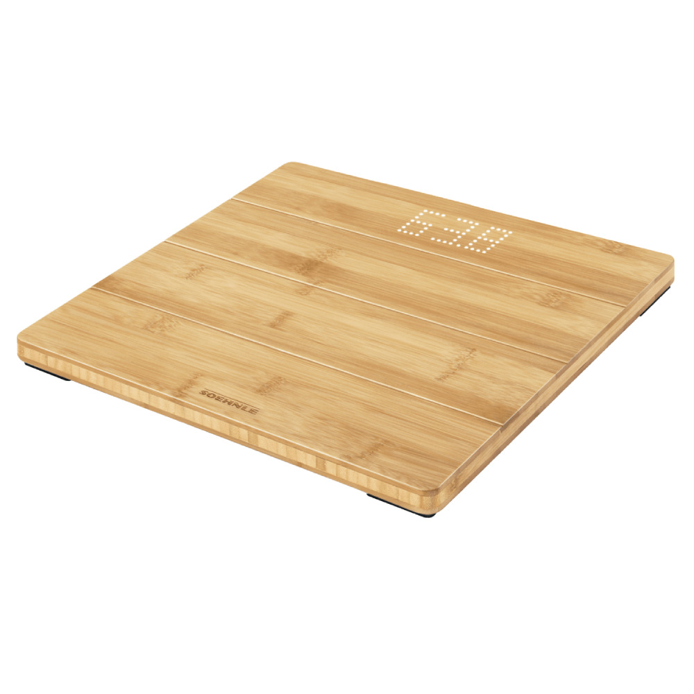 Soehnle Style Sense Bamboo Magic Ψηφιακή Ζυγαριά 180kg Καφέ