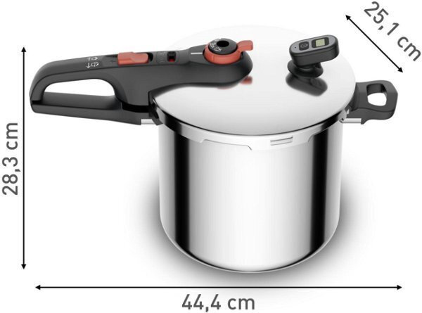 Tefal Secure Chrono Χύτρα Ταχύτητας 8lt - Image 3