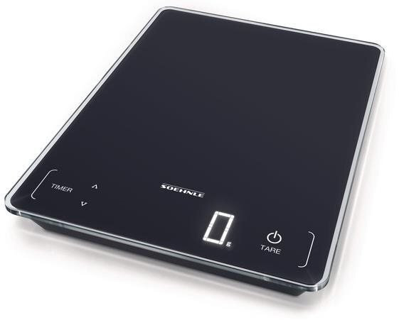 Soehnle Page Profi 100 Ψηφιακή Ζυγαριά Κουζίνας 1gr/15kg Μαύρη - Image 4