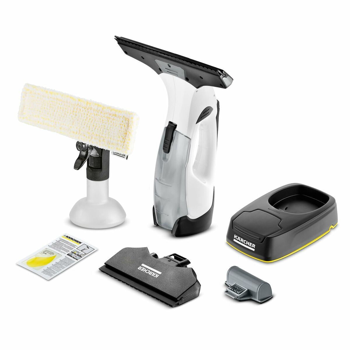 Karcher Wv 5 Plus N 1.633-702.0 Καθαριστής Τζαμιών Μπαταρίας Λευκός
