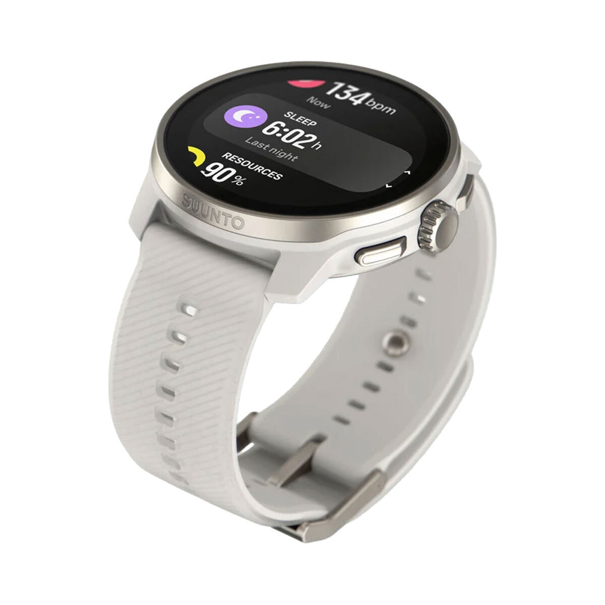 Suunto Race S Stainless Steel 45mm Αδιάβροχο Smartwatch με Παλμογράφο (Powder Gray) - Image 2