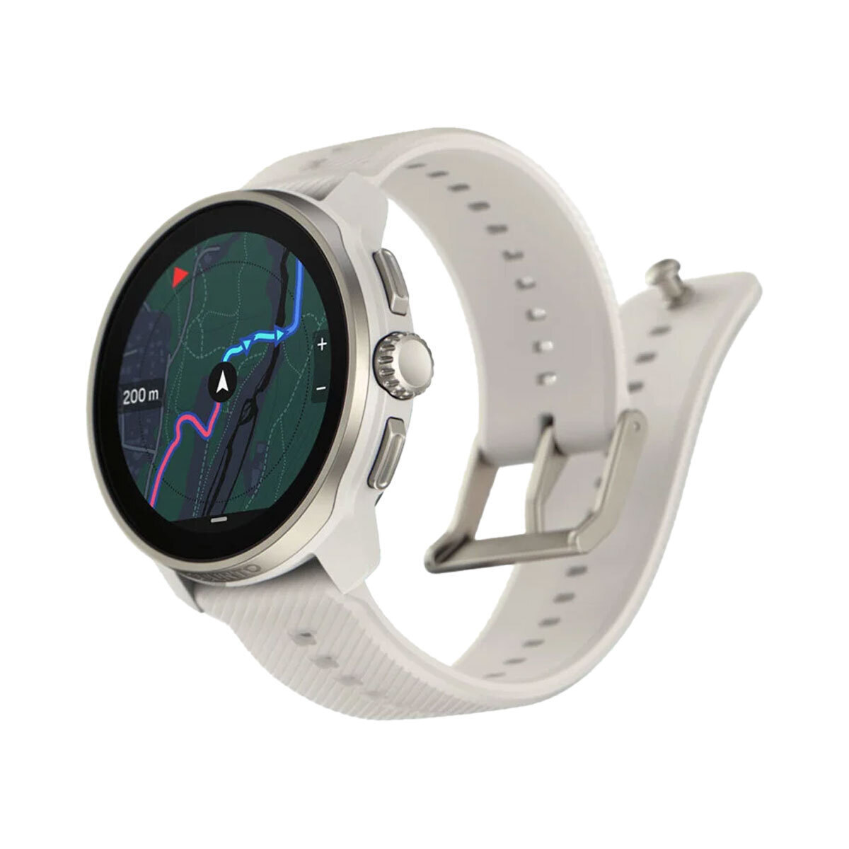 Suunto Race S Stainless Steel 45mm Αδιάβροχο Smartwatch με Παλμογράφο (Powder Gray) - Image 4