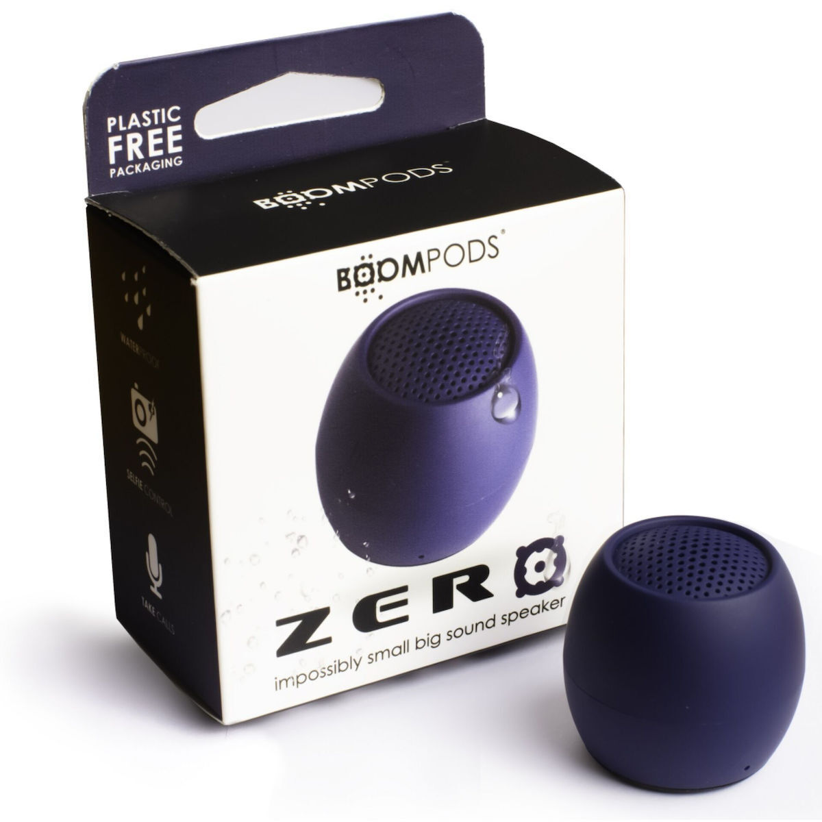 Boompods Zero Ηχείο Bluetooth 3W με Διάρκεια Μπαταρίας έως 5 ώρες Navy Blue - Image 3