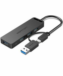 Vention USB 3.0 Hub 4 Θυρών με σύνδεση USB-C (CHTBB)