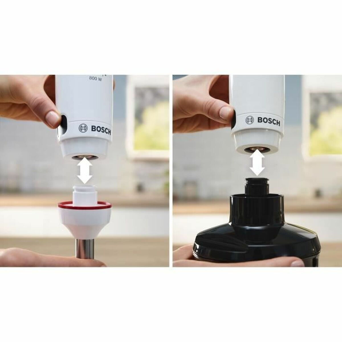 Bosch MSM4W410 Ραβδομπλέντερ με Πλαστική Ράβδο 800W Λευκό - Image 6