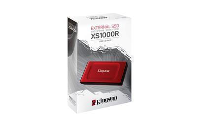 Kingston XS1000 USB-C Εξωτερικός SSD 1TB 1.8" Κόκκινο - Image 5