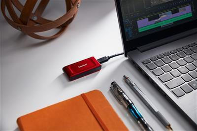 Kingston XS1000 USB-C Εξωτερικός SSD 1TB 1.8" Κόκκινο - Image 8