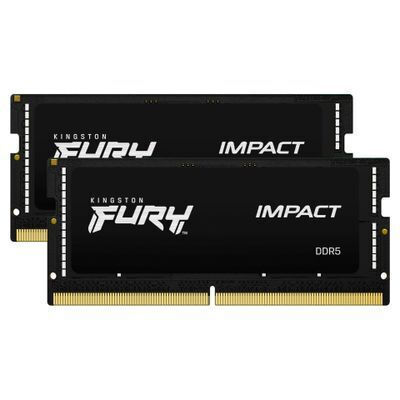 Kingston Fury Impact DDR5 32GB RAM με 2x16GB Modules και Ταχύτητα 6400 για Laptop KF564S38IBK2-32 - Image 3