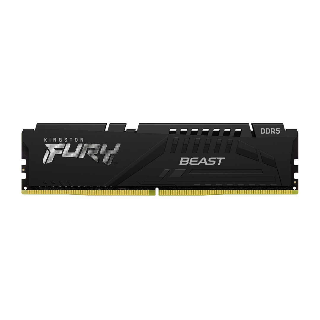 Kingston Fury Beast DDR5 128GB RAM με 4x32GB Modules και Ταχύτητα 5200 για Desktop KF552C40BBK4-128 - Image 2