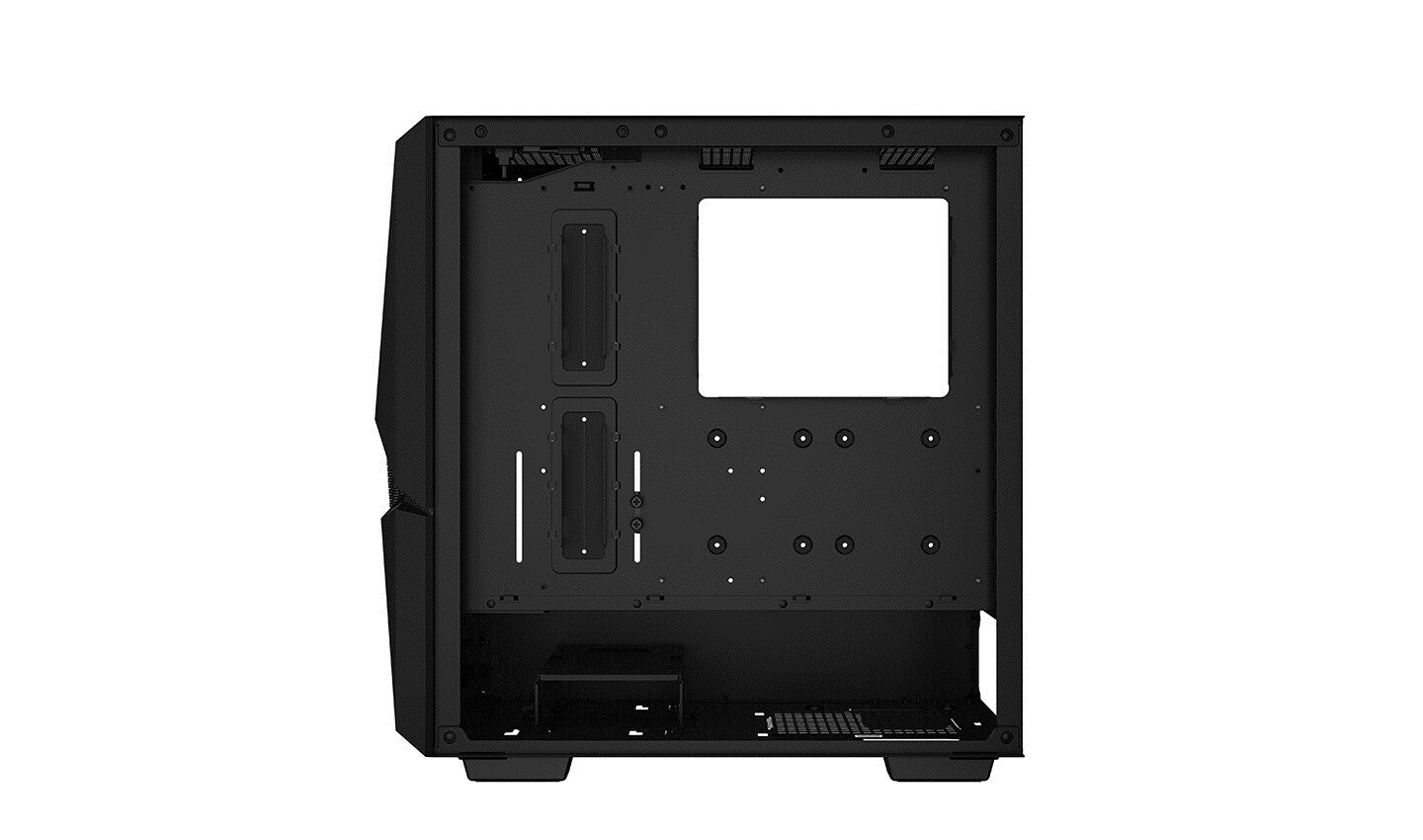Deepcool Cyclops Midi Tower Κουτί Υπολογιστή με Πλαϊνό Παράθυρο Μαύρο - Image 8
