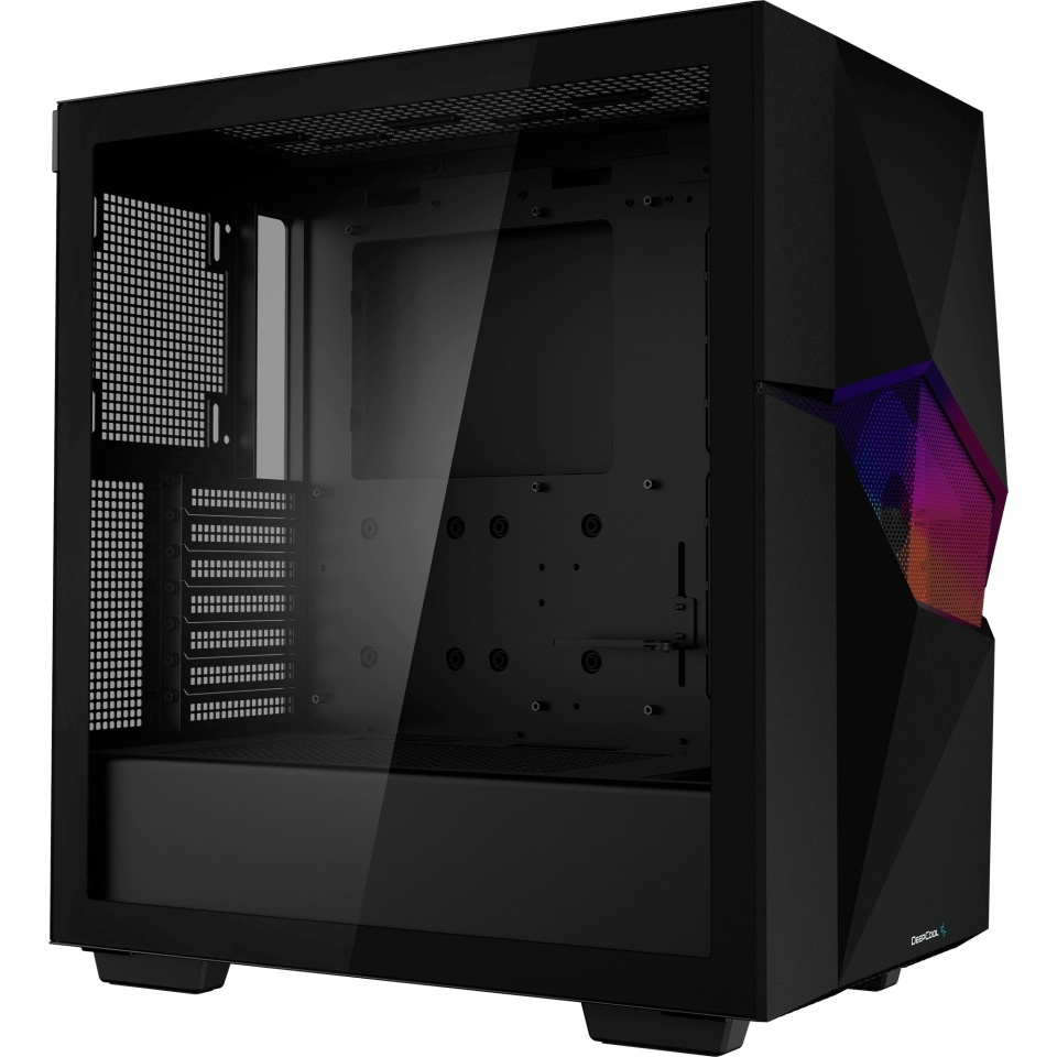 Deepcool Cyclops Midi Tower Κουτί Υπολογιστή με Πλαϊνό Παράθυρο Μαύρο - Image 4