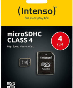Alternative view of Intenso microSDHC 4GB Class 4 με αντάπτορα
