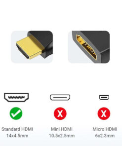 Alternative view of Vention Μετατροπέας HDMI male σε HDMI female (AIQB0)