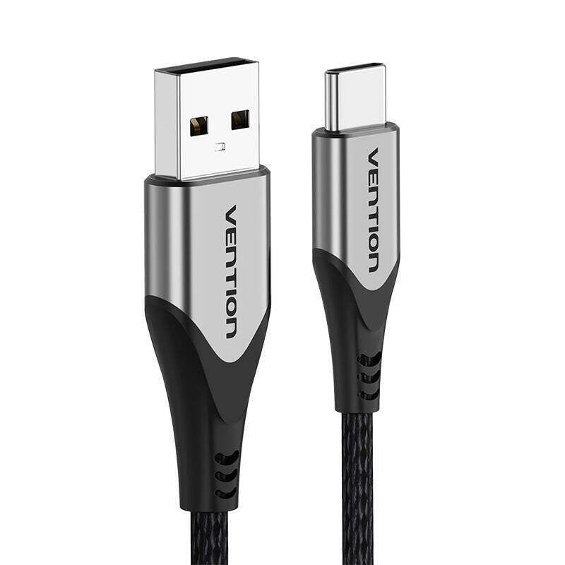 Vention USB 2.0 Cable USB-C male - USB-A Γκρι 2m (056508) - Image 3